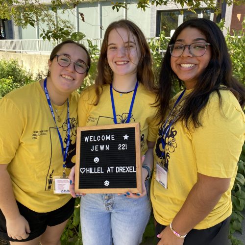 Getting ready to welcome the first-years