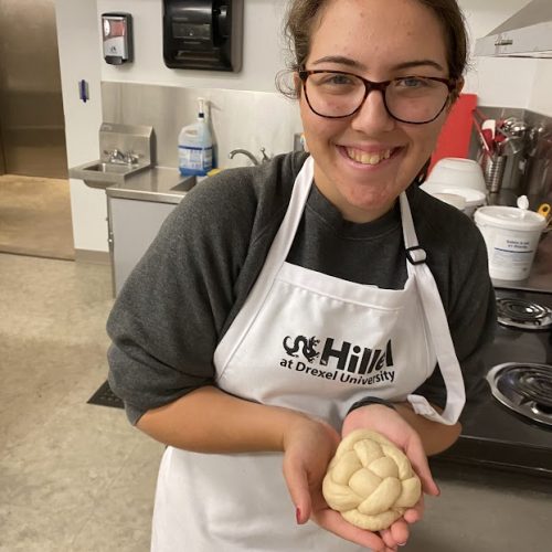 Round challah for Rosh Hashana