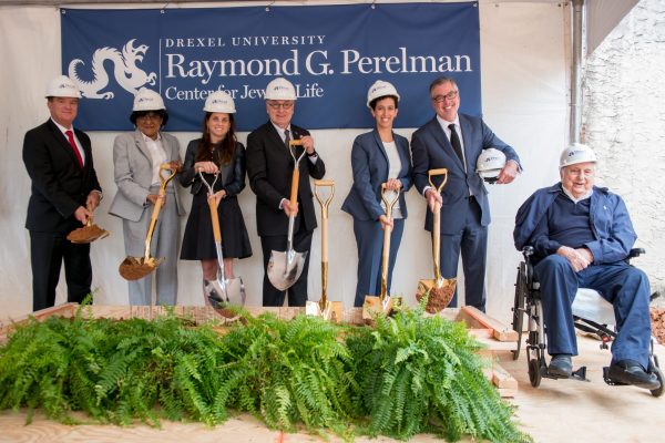 Professional groundbreaking shovels